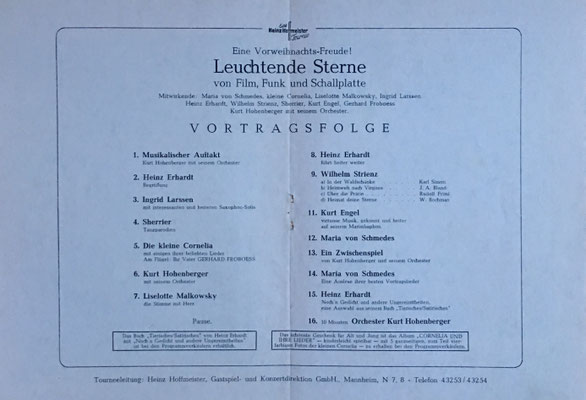 Buntes Programm