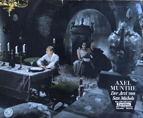 originales Aushangfoto, Axel Munthe - Der Arzt von San Michele, u.a. mit Heinz Erhardt