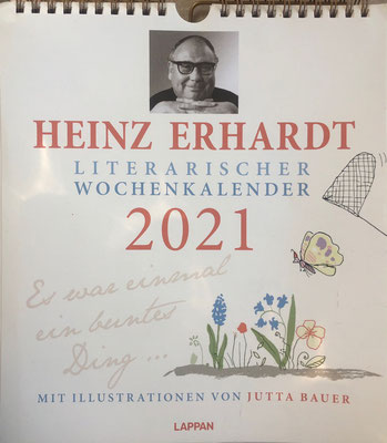 Heinz Erhardt - literarischer Wochenkalender 2021, Jutta Bauer