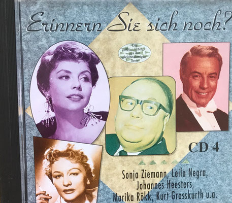 Erinnern Sie sich noch - CD 4, u.a. mit Heinz Erhardt