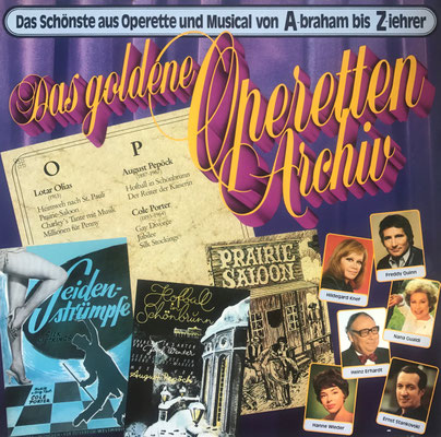 Das goldene Operetten Archiv, u.a. mit Heinz Erhardt, LP