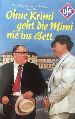 Heinz Erhardt, Ohne Krimi geht die Mimi nie ins Bett, VHS
