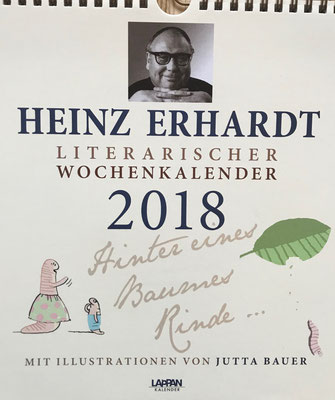 Heinz Erhardt - literarischer Wochenkalender 2018, Jutta Bauer