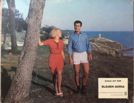 original Kinoaushangfoto, Komm mit zur blauen Adria