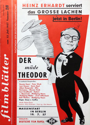 Filmblätter, Werbung