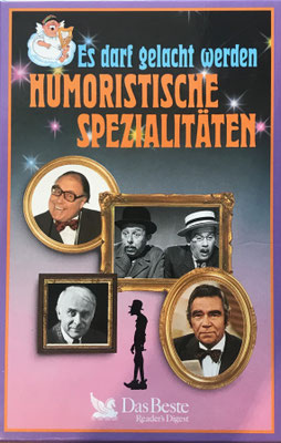 Humoristische Spezialitäten, Es darf gelacht werden, u.a. mit Heinz Erhardt, Das Beste, Reader's Digest, MC