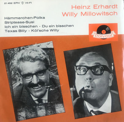 Heinz Erhardt & Willi Millowitsch, Vinyl-Single "