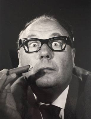 Pressefoto Heinz Erhardt, Freddy und der Millionär