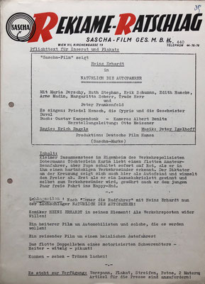 Reklame Ratschlag Sascha Film