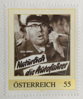 Briefmarke, österr. Post, 100. Geburtstag Heinz Erhardt