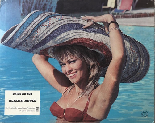 original Kinoaushangfoto, Komm mit zur blauen Adria