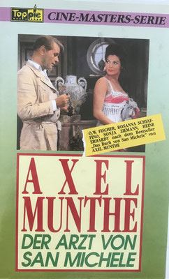 VHS, Axel Munthe - Der Arzt von San Michele, u.a. mit Heinz Erhardt (Hartbox)
