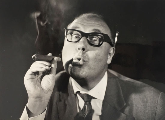 Pressefoto Heinz Erhardt, Freddy und der Millionär