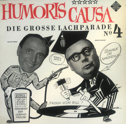 Humoris Causa, Die grosse Lachparade Nr. 4, u.a. mit Heinz Erhardt, Telefunken, LP