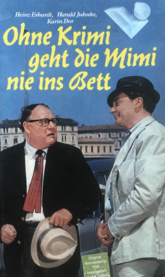 Heinz Erhardt, Ohne Krimi geht die Mimi nie ins Bett, V Video (Hartbox Karton)