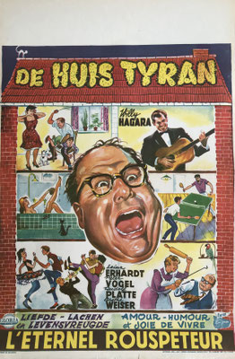 originales belgisches Filmplakat