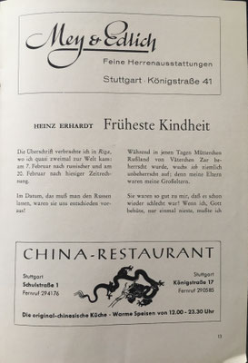 Ordnung muß sein