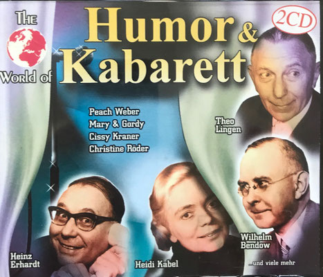 The World of Humor & Kabarett, u.a. mit Heinz Erhardt (2 CD Box)