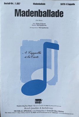 Madenballade, A Cappella a la Carte, Text Heinz Erhardt