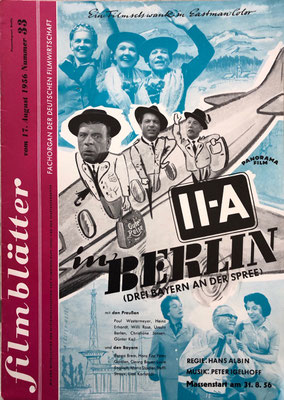 Filmblätter, Werbung