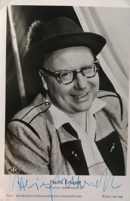 Rüdel-Autogrammkarte