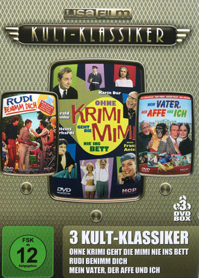 Heinz Erhardt, Ohne Krimi geht die Mimi nie ins Bett, DVD Box, Kult-Klassiker