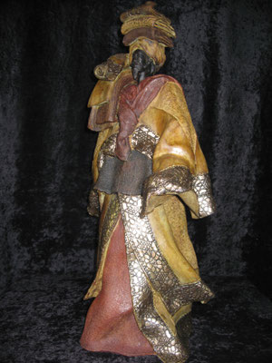 LE PORTEUR DE TISSUS 2 - FONDERIE DELVAL N° IV/IV VENDU    possibilité commande laque