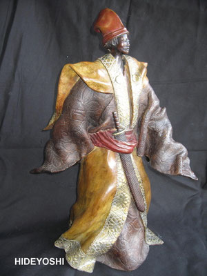 Hideyoshi - FONDERIE DELVAL N° 7/8  VENDU     possibilité de commande              laque possible