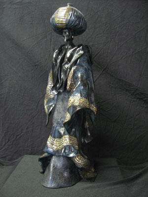 LE SULTAN   FONDERIE DELVAL 8/8  VENDU           commande possible, tirage en laque possible