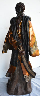 L'APPEL DU DESERT  -  FONDERIE DELVAL   VENDU   COMMANDE POSSIBLE  - HT  117 CM -  POIDS 95 KG