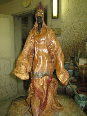 FEMME DE TRIPOLI FONDERIE DELVAL  8/8  VENDU    commande possible    laque possible