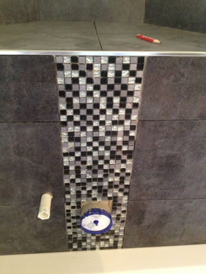 Mosaik in Dusche