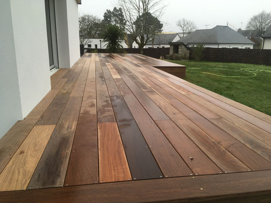 Terrasse en bois : Ipé