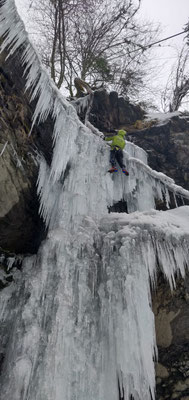 Torrent du Vivier, le premier ressaut