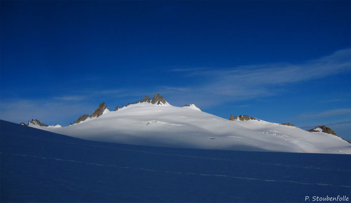 Aiguilles du Tour en vue.
