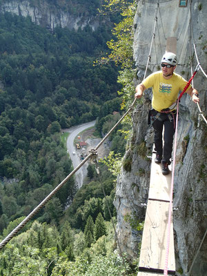 Petit tour sur la passerelle