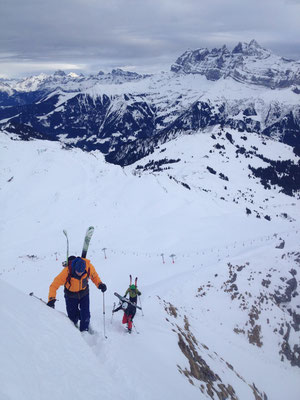 Montée à la Pointe de Vorlaz