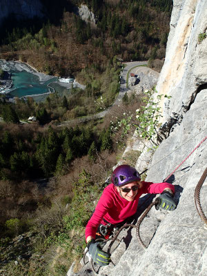 Aurélie aux prises avec le 1er mur