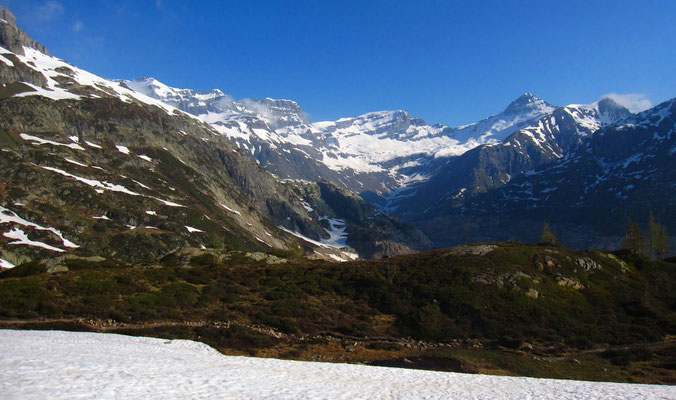 La classique Tenneverge-Ruan-Tour Sallière vue côté Emosson