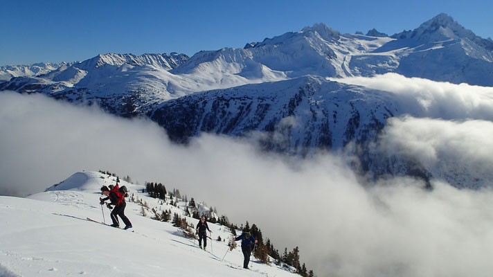 Au-dessus de la Tête de la Chevrette