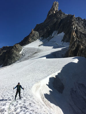 Coup d'oeil sur La Dent du Géant