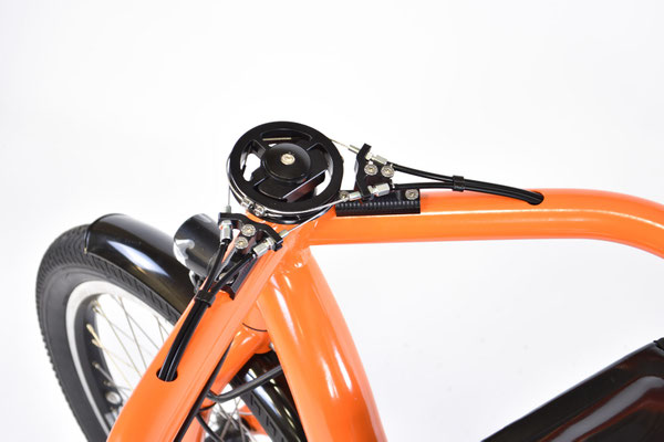 Lastenrad FINN Seilzuglenkung