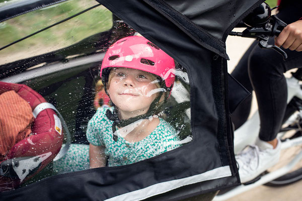 Regenzelt PLUS für das Family-Modell von Urban Arrow