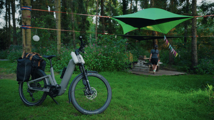 Grenzerfahrung Akku-Management: Kalkhoff zeigt, was 370 km mit dem E-Trekking-Bike bedeuten ©Kalkhoff