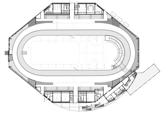 Planungszeichnung Sportforum Kaarst-Büttgen ©