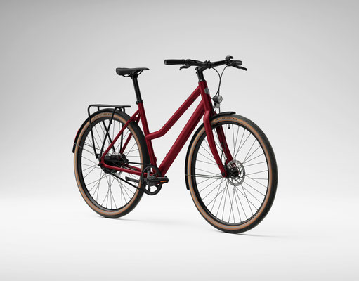 Ampler NOVA PRO Low-Step BELT in der Farbe Ruby Red