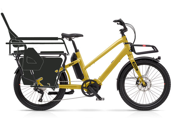 Benno Bikes Boost in der Farbe Neon Yellow
