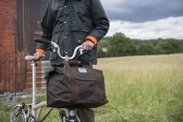 Barbour x Brompton Wax Holdall