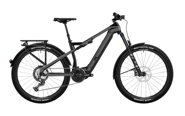 M1 All-Terrain (GT): Komfortable E-Bikes mit Tourenausstattung für Pendler und Radreisen. ©M1
