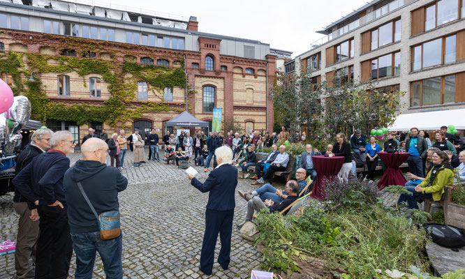 Ulrike Saade bei der Ansprache ©Silke Mayer